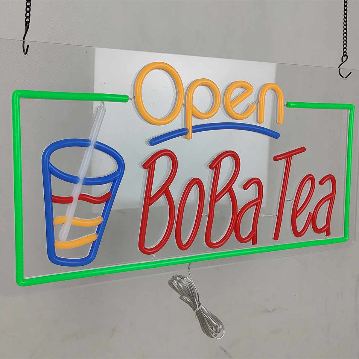 BoBa Tea neon sign