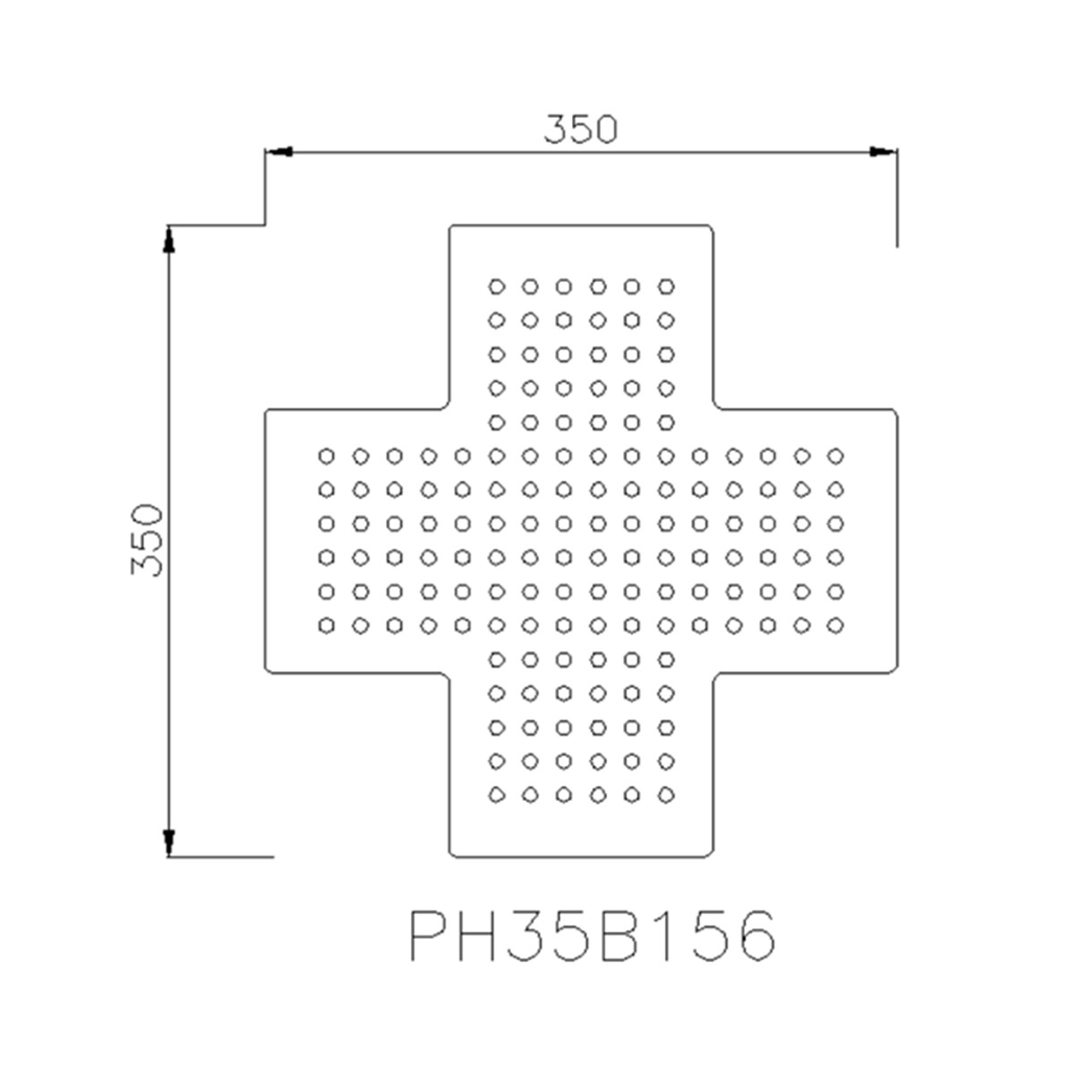 pharmacy custom signs size