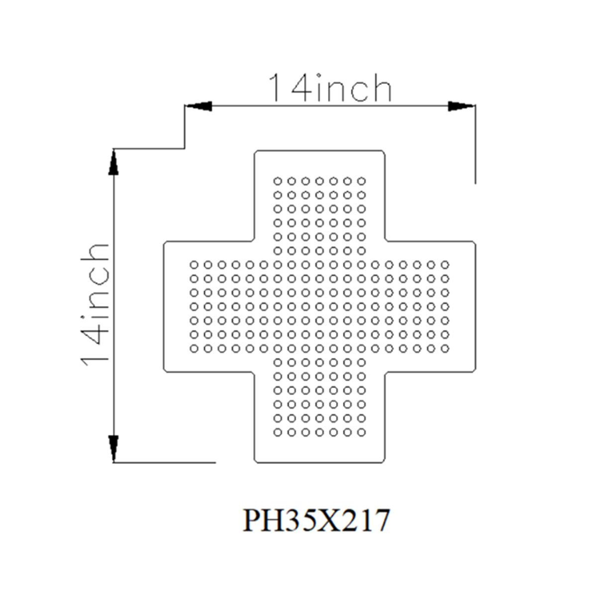 pharmacy indoor signs size