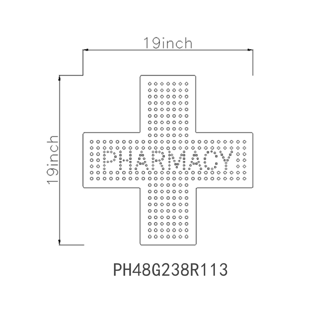 pharmacy led sign