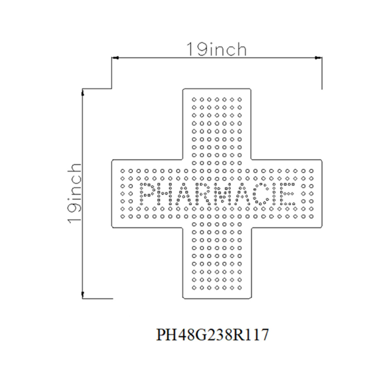 pharmacie led signs