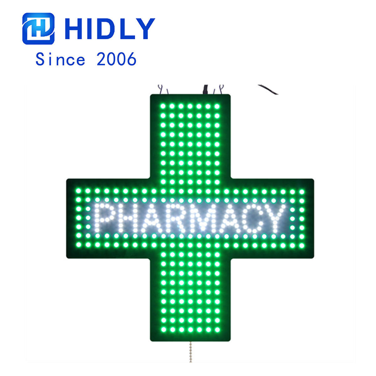pharmacy led dot sign