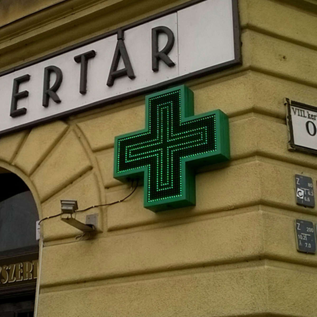 pharmacy led sign cases