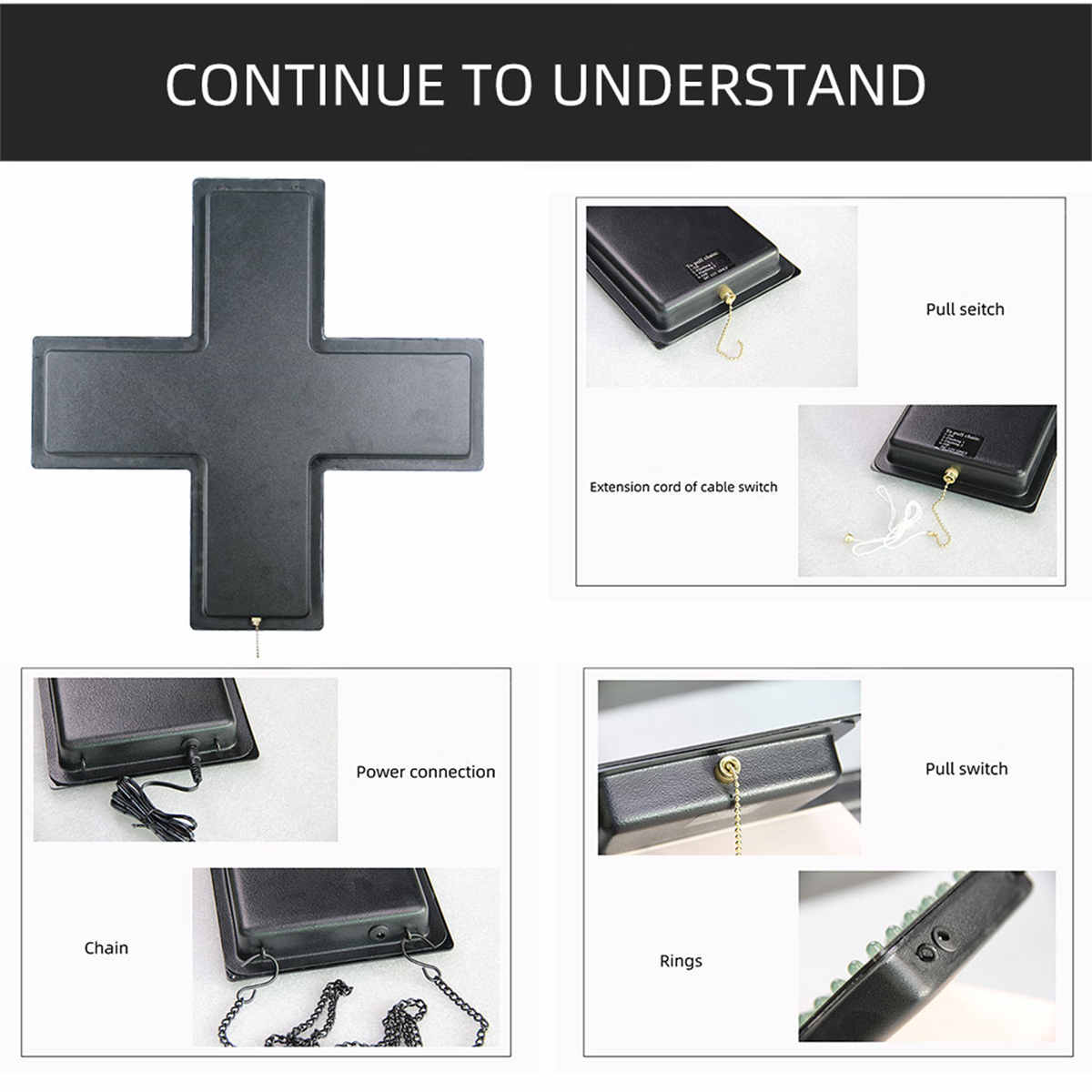 Animation pharmacy signs detail