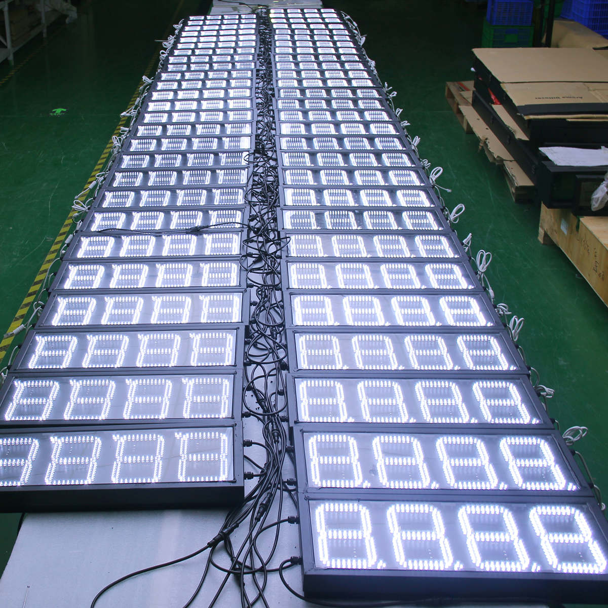 gas price led signs are aging test!