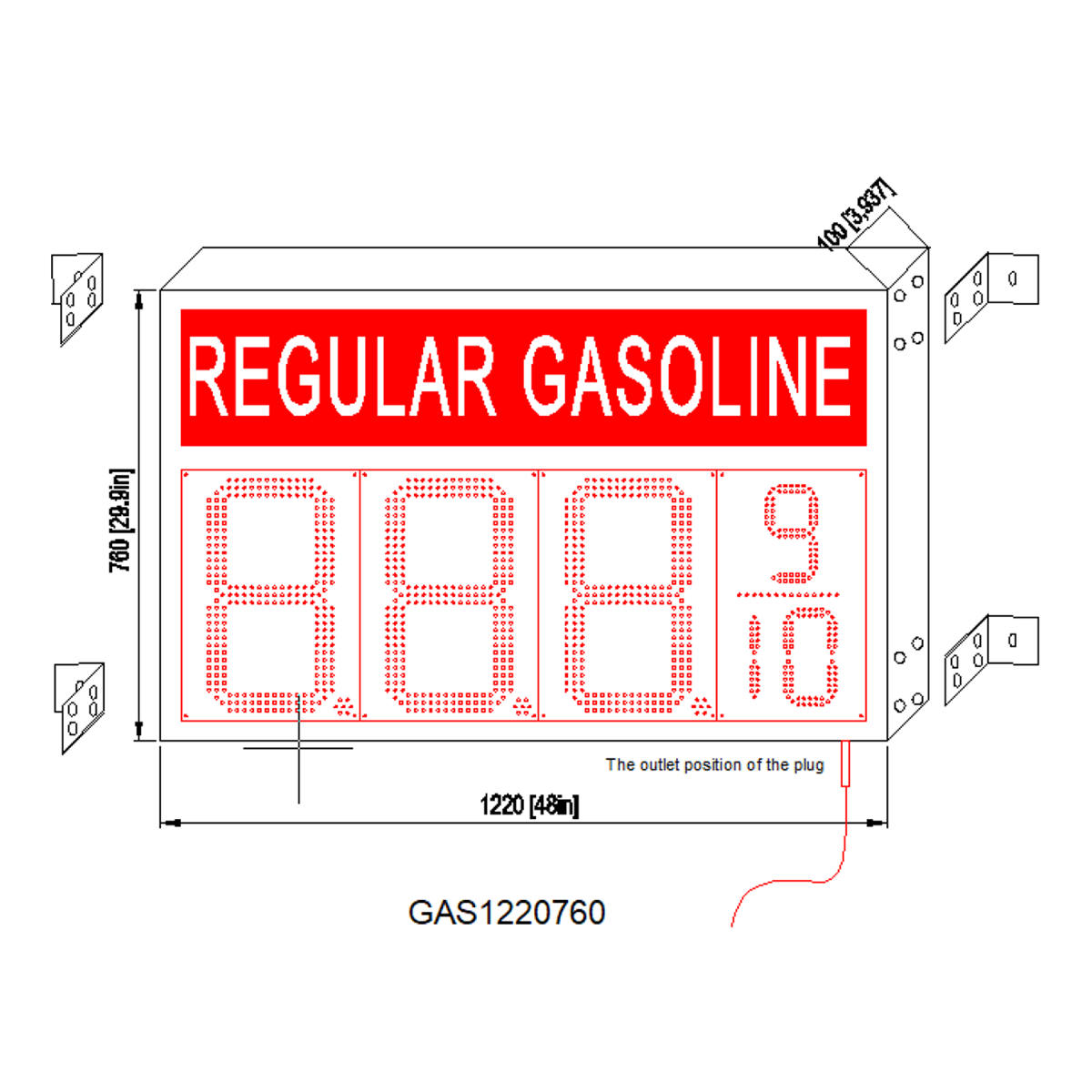 single price led sign