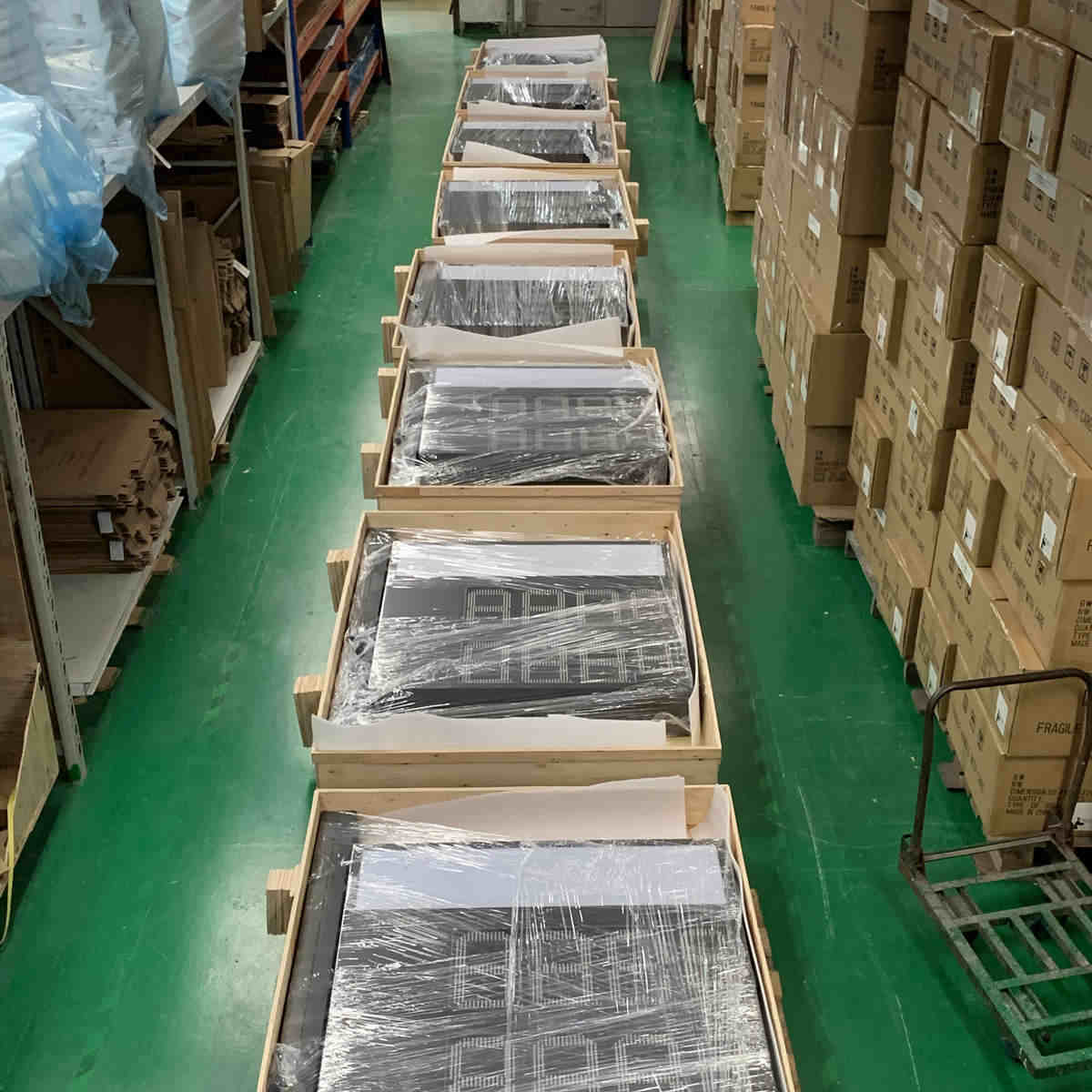 led station signs loading