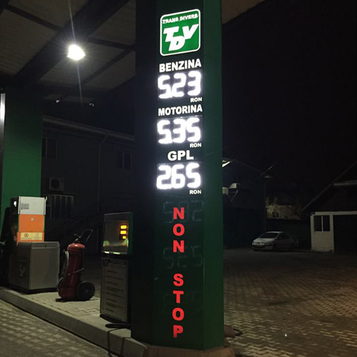 led gas price sign cases